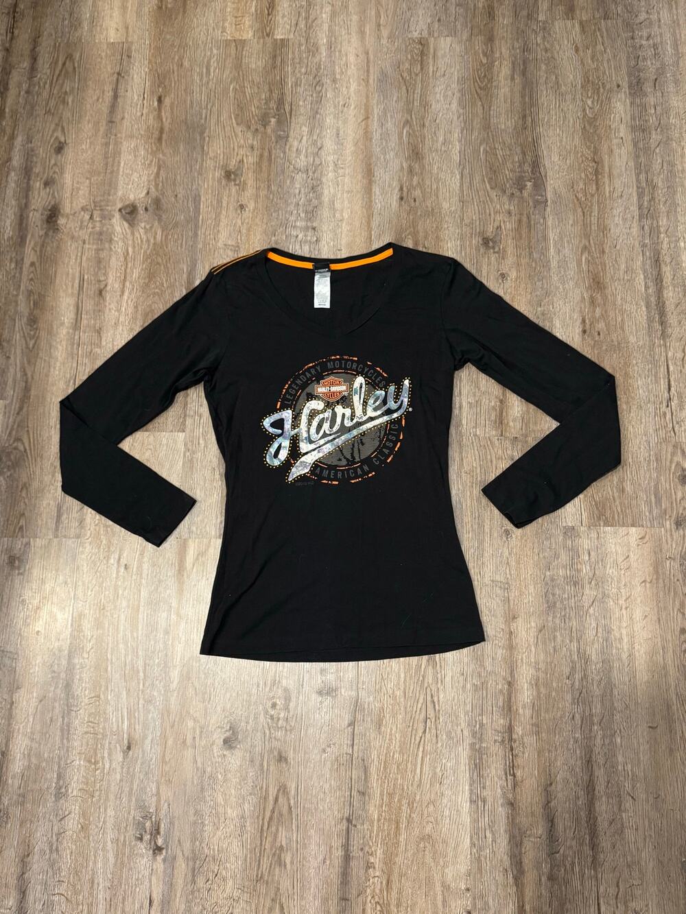 Harley Davidson Women's Long Sleeve T-Shirt Size Medium